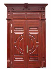 Cửa Thép Vân Gỗ 2 Cánh KL22-H1-BT2