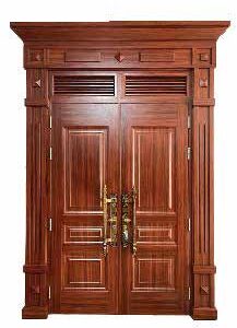 Cửa Thép Vân Gỗ 2 Cánh KL22-H8-2C-BT3-BT2