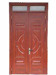 Cửa Thép Vân Gỗ 2 Cánh KL22_01
