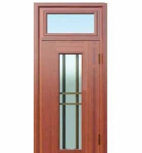 Cửa Sổ Thép Vân Gỗ KLS1-1TK