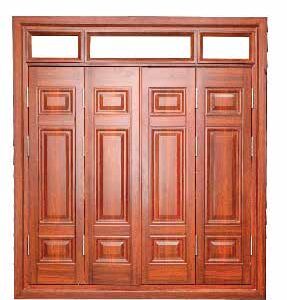 Cửa Sổ Thép Vân Gỗ KLS42-3TK