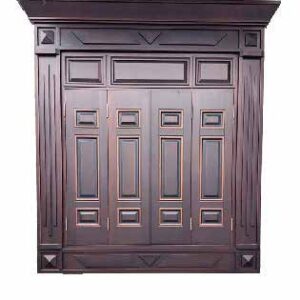 Cửa Sổ Thép Vân Gỗ KLS42-HD-PD