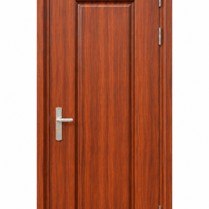 Cửa Thép Vân Gỗ 1 Cánh KL001_1OV