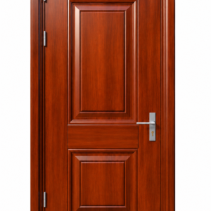 Cửa Thép Vân Gỗ 1 Cánh KL001_2OV