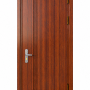 Cửa Thép Vân Gỗ 1 Cánh KL001_3S