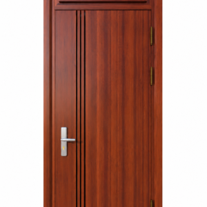 Cửa Thép Vân Gỗ 1 Cánh KL001_3S_TK