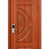 Cửa Thép Vân Gỗ 1 Cánh KL001_HC