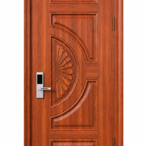 Cửa Thép Vân Gỗ 1 Cánh KL001_HC