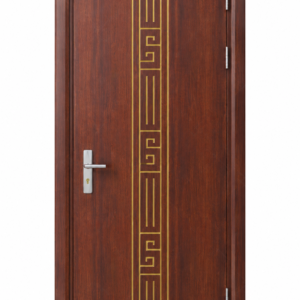 Cửa Thép Vân Gỗ 1 Cánh KL001_HTV