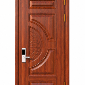 Cửa Thép Vân Gỗ 1 Cánh KL001_TD