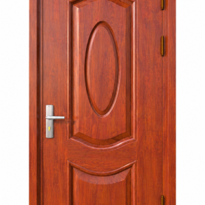 Cửa Thép Vân Gỗ 1 Cánh KL001_VBE